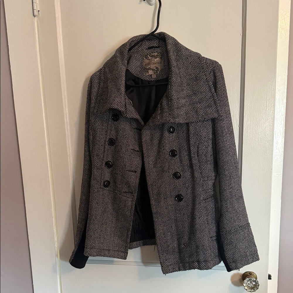 Stylish herringbone Women's Coat